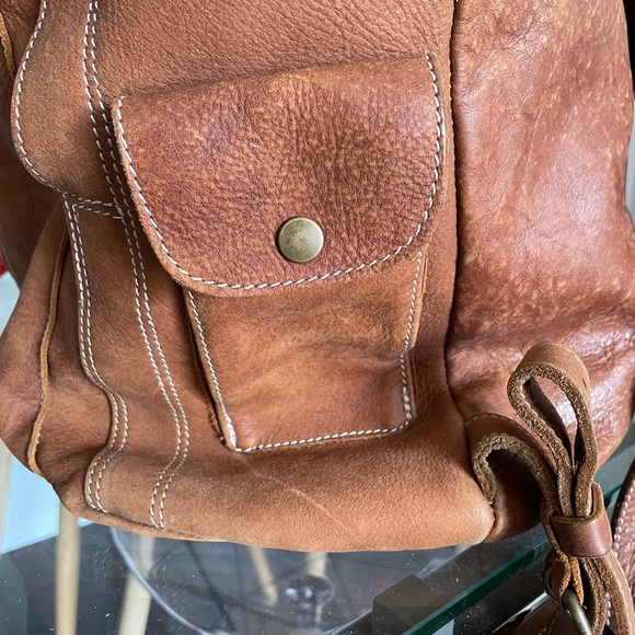 Roots backpack 100% leather - Picture 8 of 11